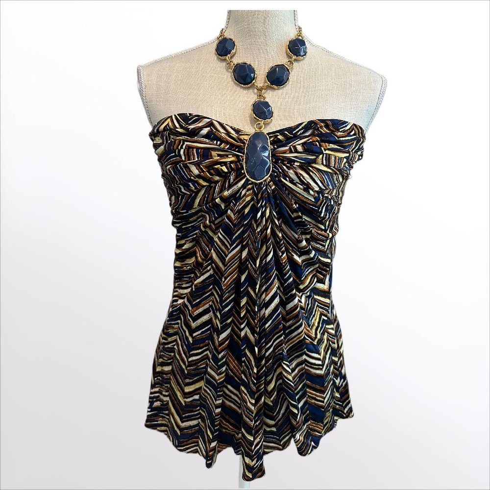 Women's Multi-Color Sky Halter Top